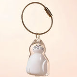 Larleaf Cat Hair Storage Keychain