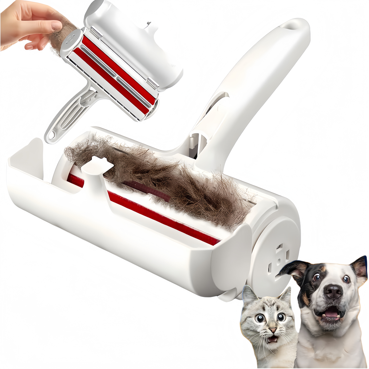Roller Pet Hair Remover and Reusable Lint Roller