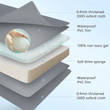 Cooling Mat for Dogs and Cats, elf-Cooling Dog Mat, Summer Cooling Pad, Waterproof, Non-Slip Dog Mat for Home, On the Go or in the Car