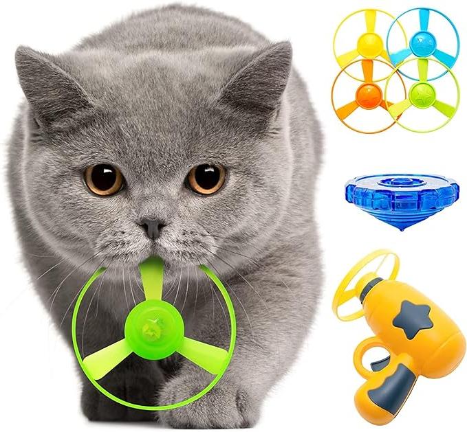 Cat Frisbee Launcher Toy