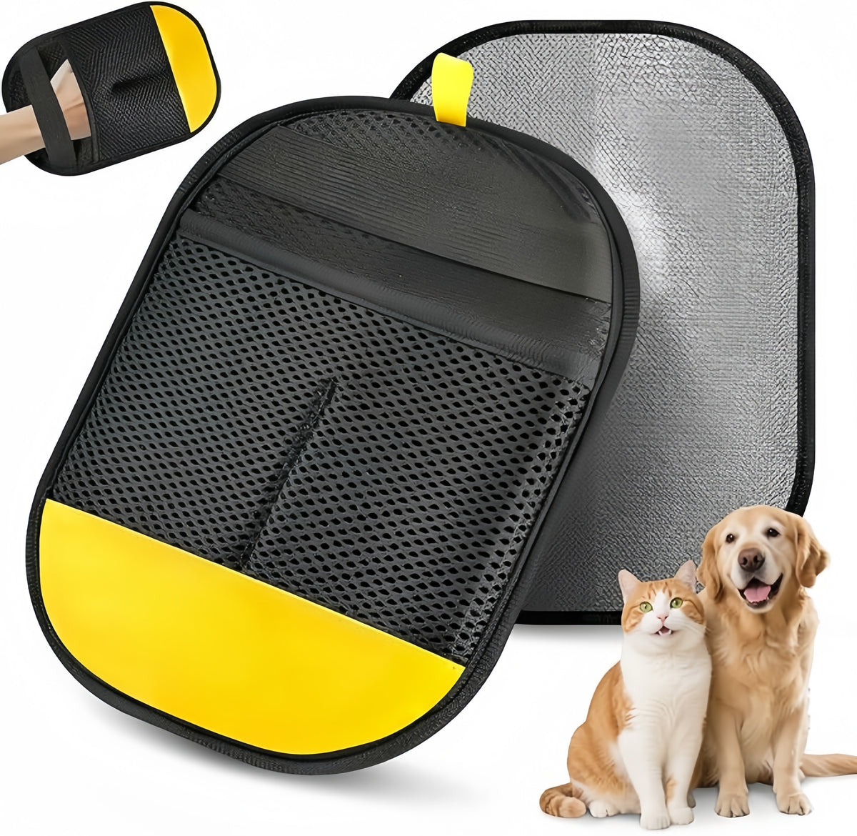 Fur Magnet, Pet Hair Removal Glove for Dogs & Cats