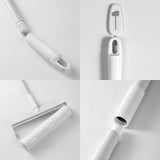 Large Lint Rollers for Carpet, Sticky Rollers for Floor with 4 Extendable Handle