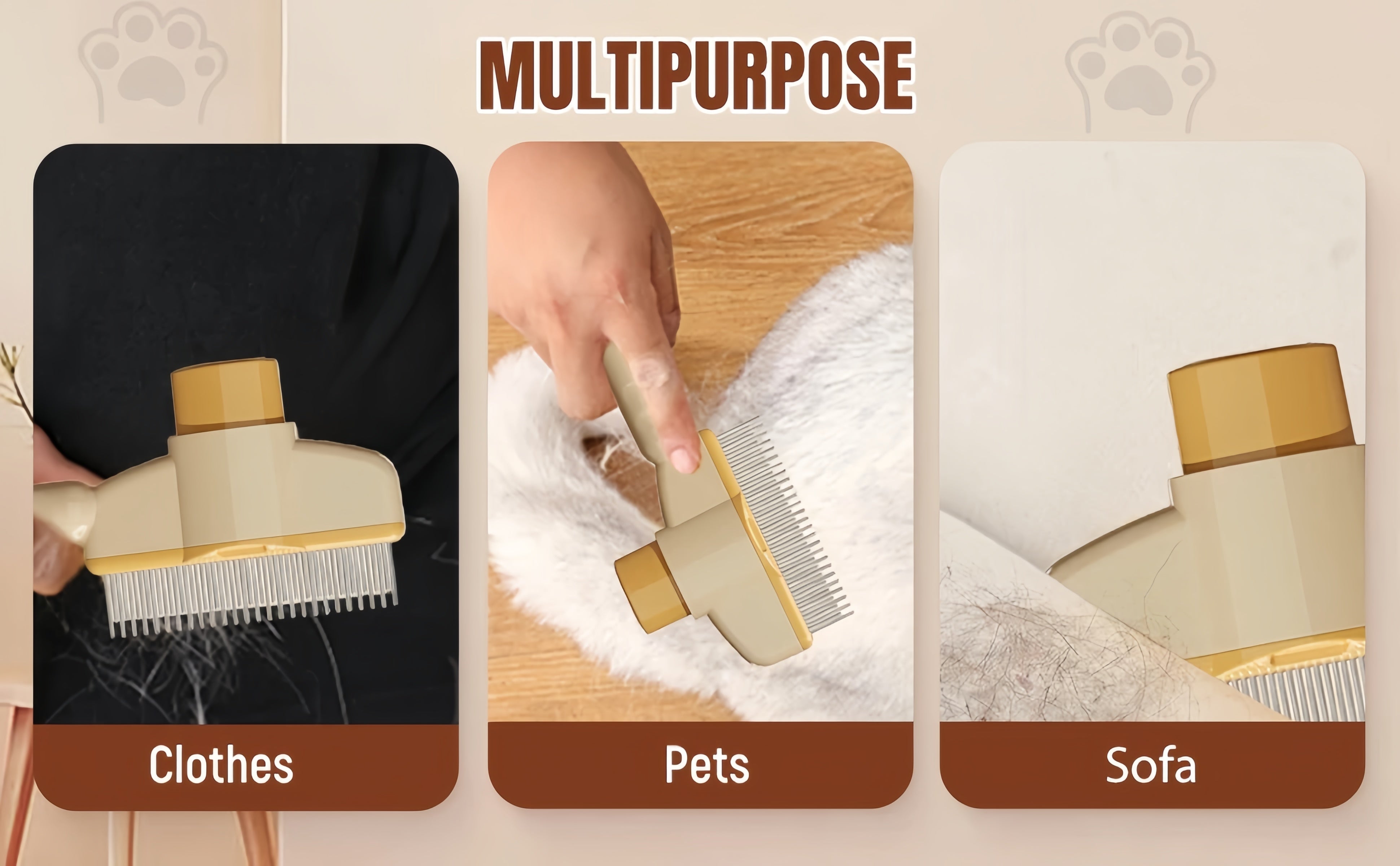Cat Grooming Brush Dog